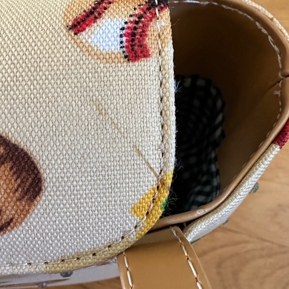 Baseball Theme Handbag Purse Grand Slam Go Team Slugger Rhinestones Bucket Bag - Picture 15 of 15